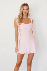 Scheana Ruffle Strap Mini Dress