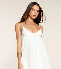Effortless Flirt Babydoll Mini Dress