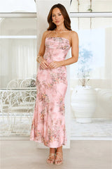 Hot Swoon Maxi Dress Pink