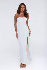 Soft Sunbeam Maxi Dress White
