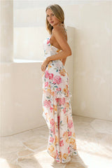 Pretty Mantra Halter Maxi Dress Floral