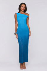 Palette At Night Maxi Dress Blue Ombre
