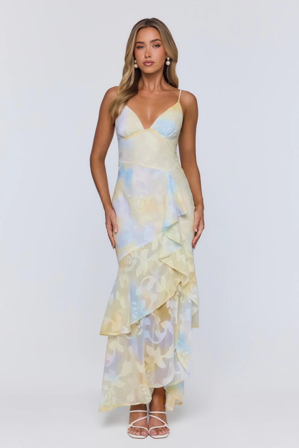 Hidden Sun Maxi Dress Yellow