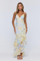 Hidden Sun Maxi Dress Yellow