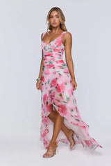 Glow Like A Star Maxi Dress Pink