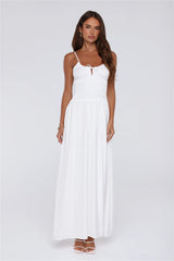 Sunbeam Days Maxi Dress White