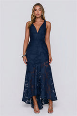 An Invitation Only Maxi Dress Navy