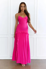 Gardenia Glow Maxi Dress Pink