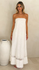 Sandra Maxi Dress - White