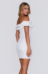 Show Off Style Mini Dress White