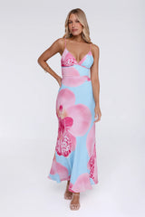 Glow Within Reach Maxi Dress Blue